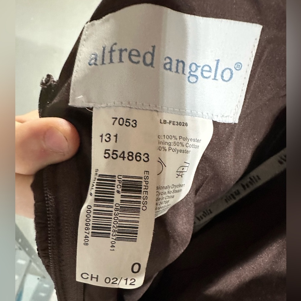 Alfred Angelo long formal dress